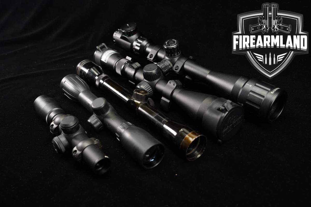 FIVE SCOPE LOT 5 Pack CVLife Nikon Weaver Riflescope Scopes