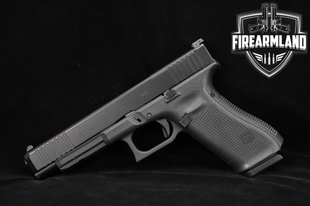 Glock 34 Gen5 MOS FS 9mm G34 Gen 5 +ORIG CASE