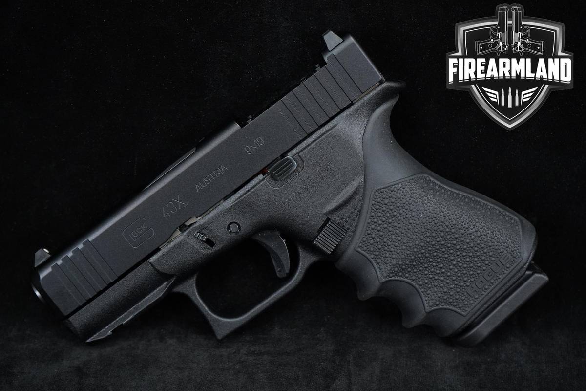 Glock 43X Slimline MOS 9mm G43X +2 MAGS & ORIG CASE