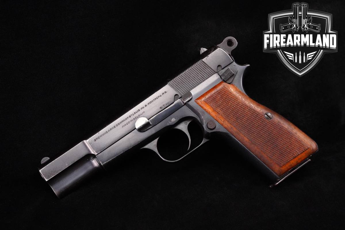 CLASSIC 1959 Browning-FN Hi-Power Pre-T-Series 9mm 4.63" HiPower High