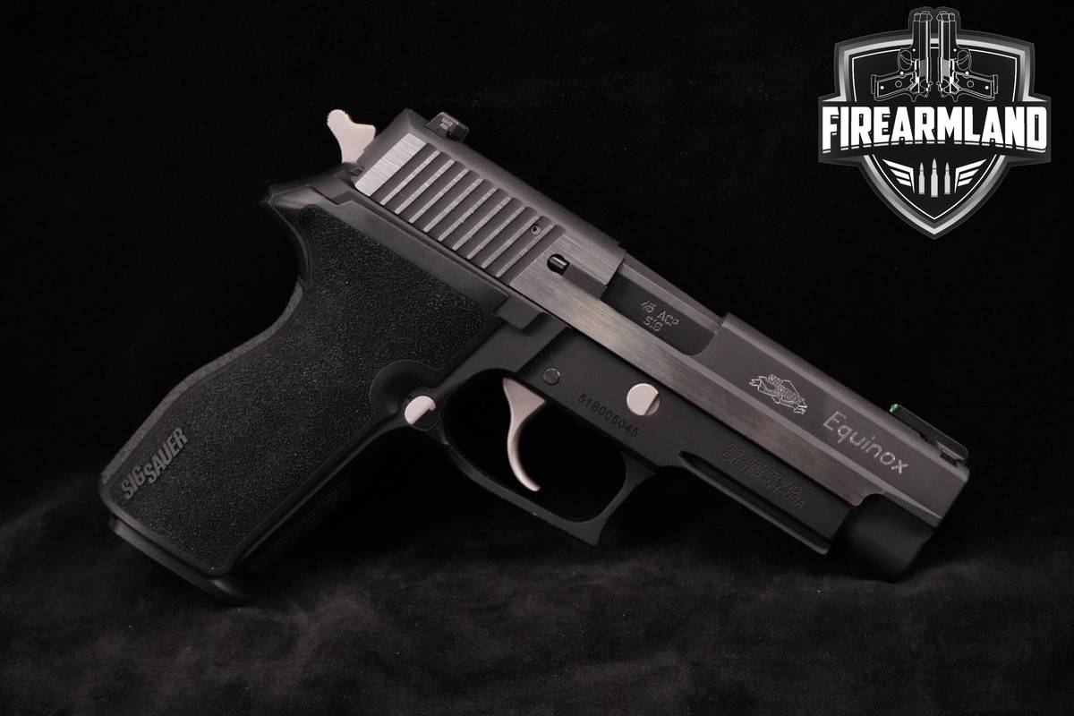 Sig Sauer Custom Shop P227 Equinox 45-ACP 4.4" Two-Tone Equinox P-227 DA/SA
