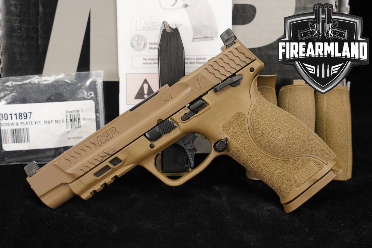 Smith & Wesson M&P9 M2.0, Optics-Ready 9mm S&W M&P 9 +2 MAGS & ORIG BOX