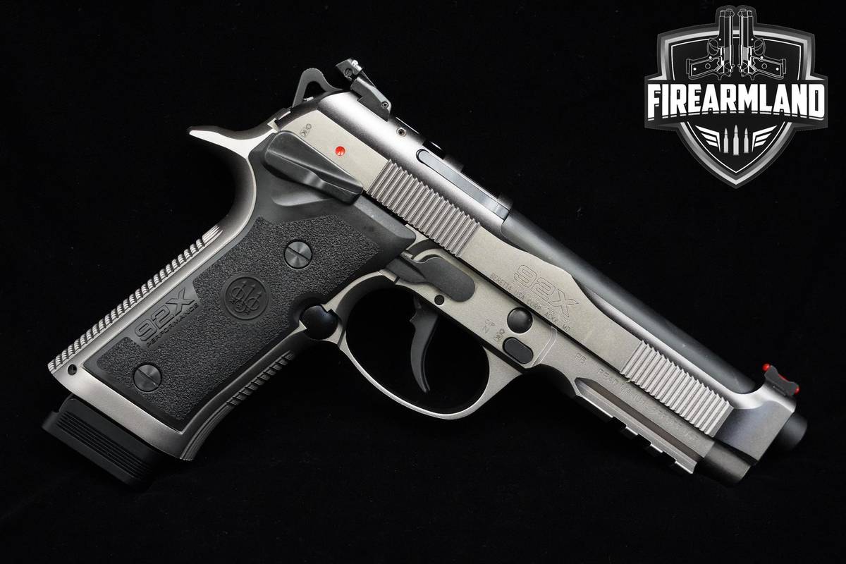Beretta 92X Performance Carry 9mm 4.9" Nickel Finish Beretta 92X DA/SA