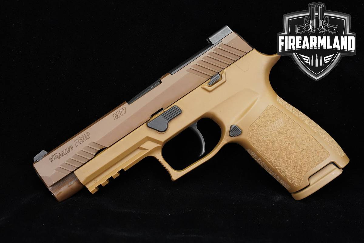 Sig Sauer P320 M17 9mm 4.7" Coyote Tan P 320 M 17 +3 MAGS & ORIG CASE