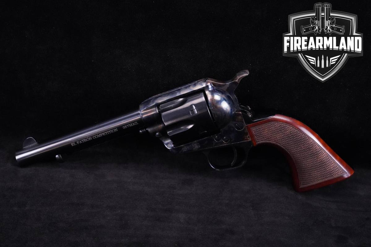 A Uberti 1873 Single-Action Cattleman El Patrón Competition 5.5" SAA M1873