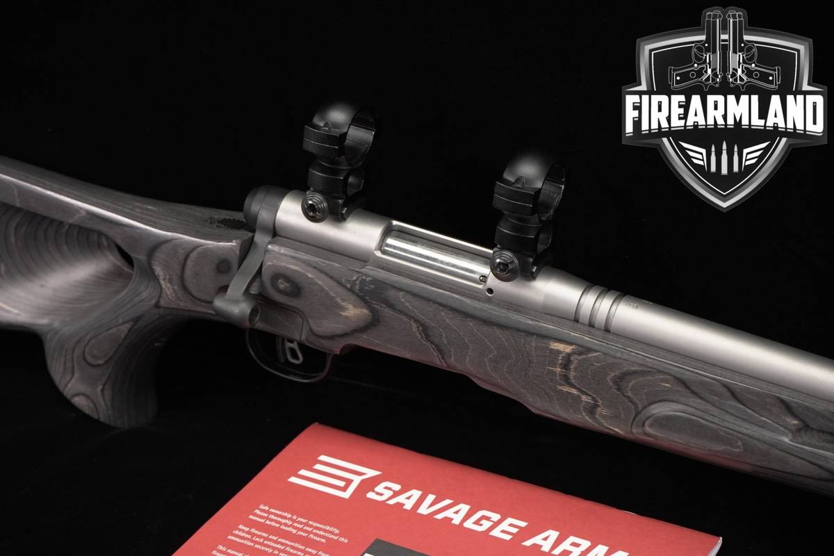 Savage Arms B.MAG Target Thumbhole 17 WSM 22" +2 MAGS, SCOPE RINGS