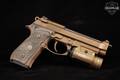 2018 Beretta 92FS Type M9A1 9mm Luger (9x19 Para) Flat Dark Earth finish in Very Good Condition Image 3