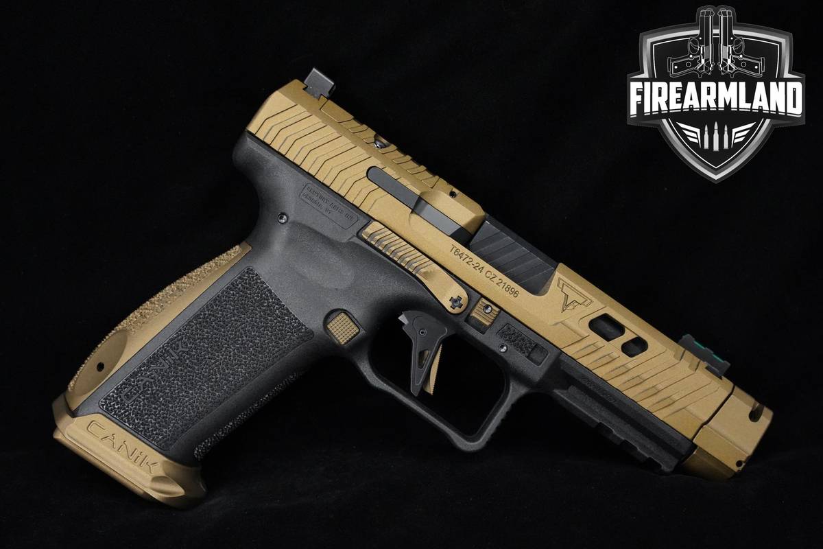Canik TTI Combat 9mm 4.6" TTI Bronze Canik-TTI Combat +2 MAGS & ORIG CASE