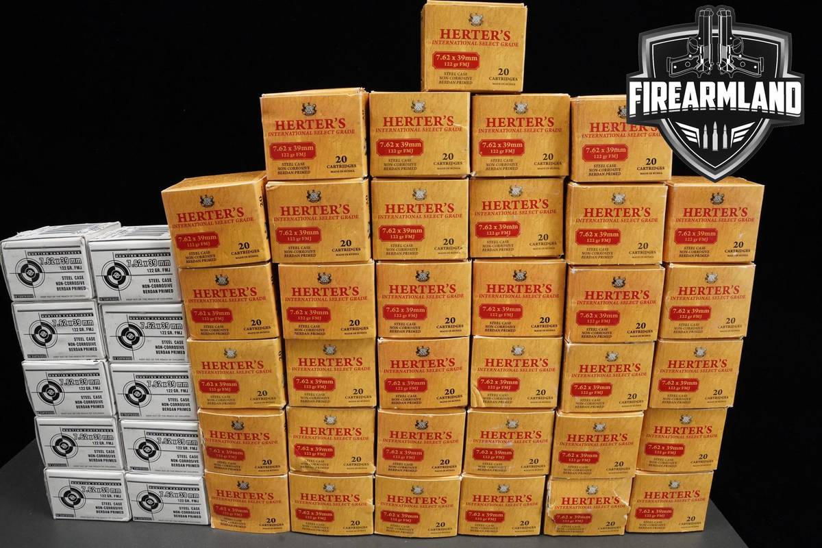 7.62x39 Ammo 762x39 Ammunition 900 ROUNDS