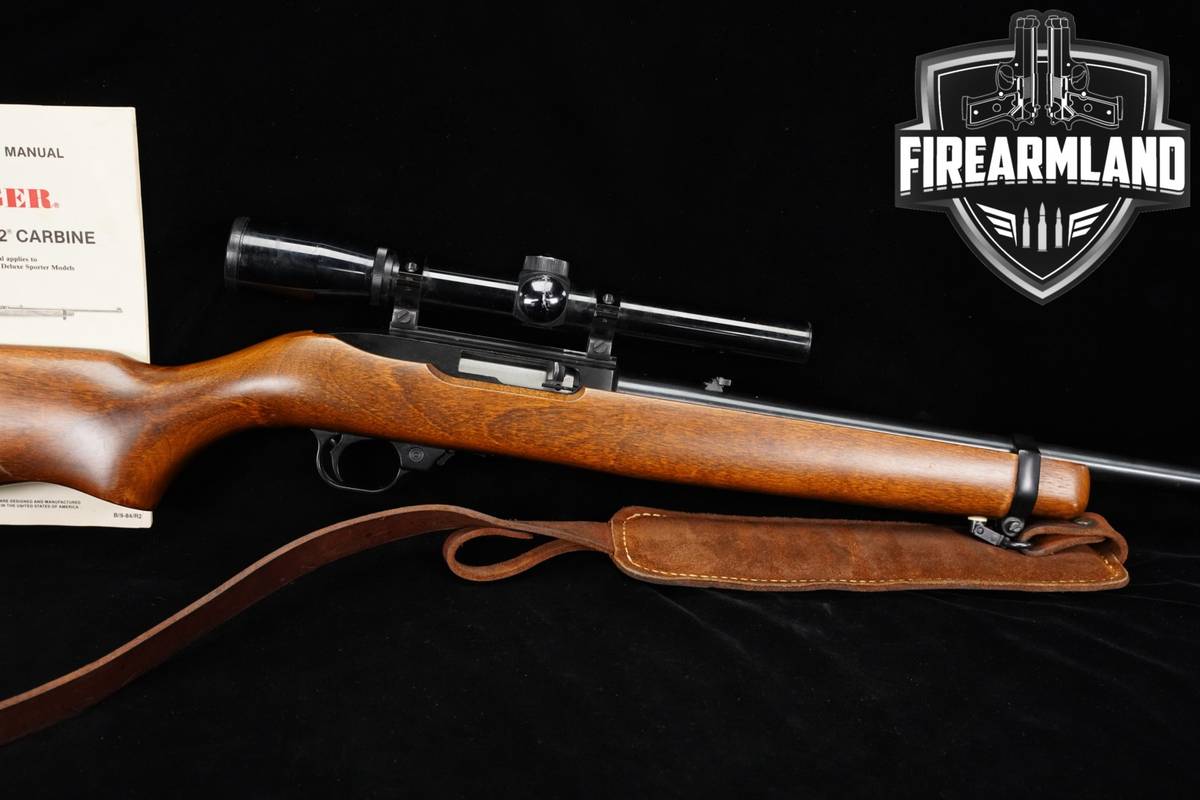 1985 Ruger 10/22 Carbine 22LR 18.5" Blued & Hardwood 10 22 1022