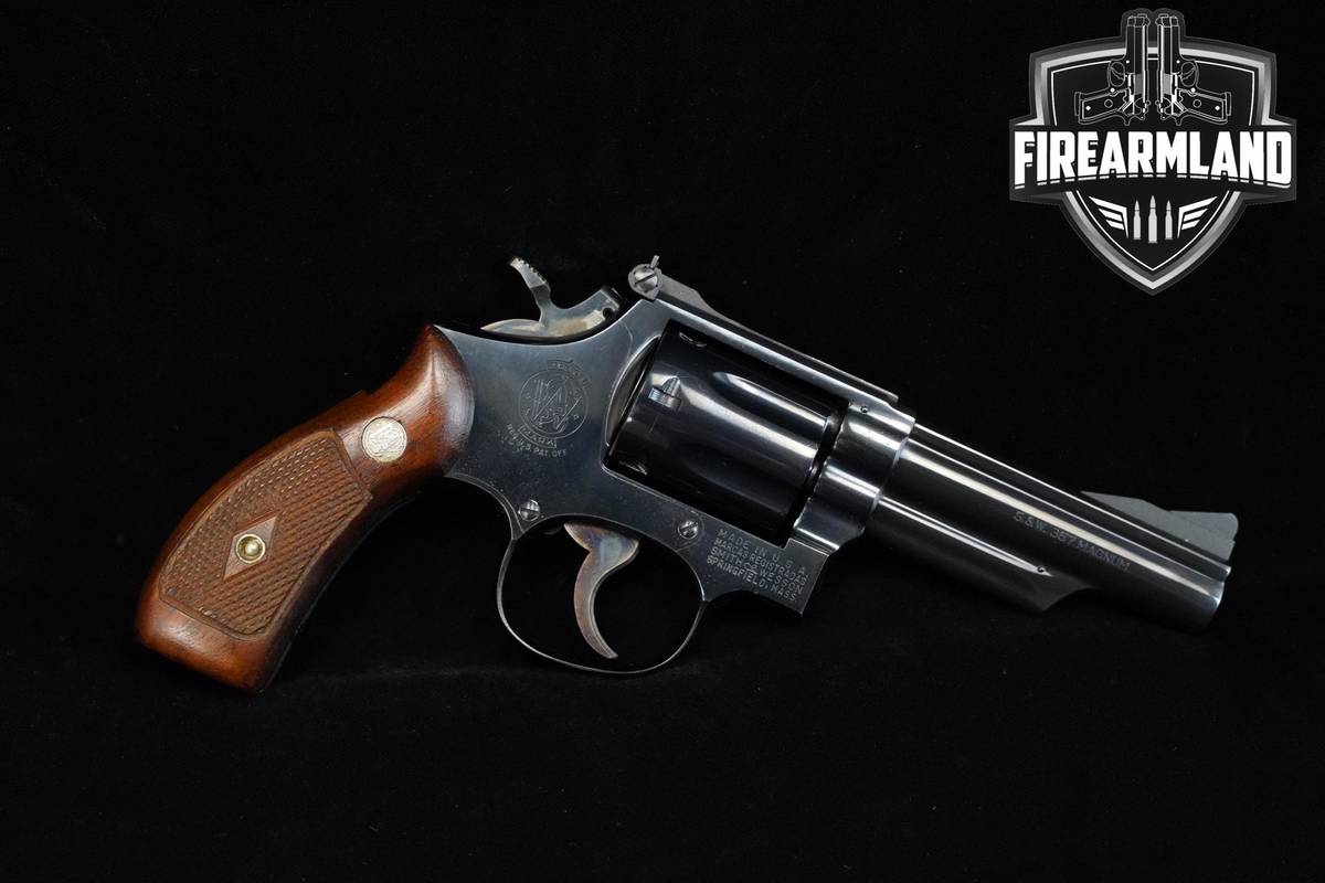 1965 Smith & Wesson Model 19-2 Combat Magnum 357 4" Smith-Wesson S&W 19-2