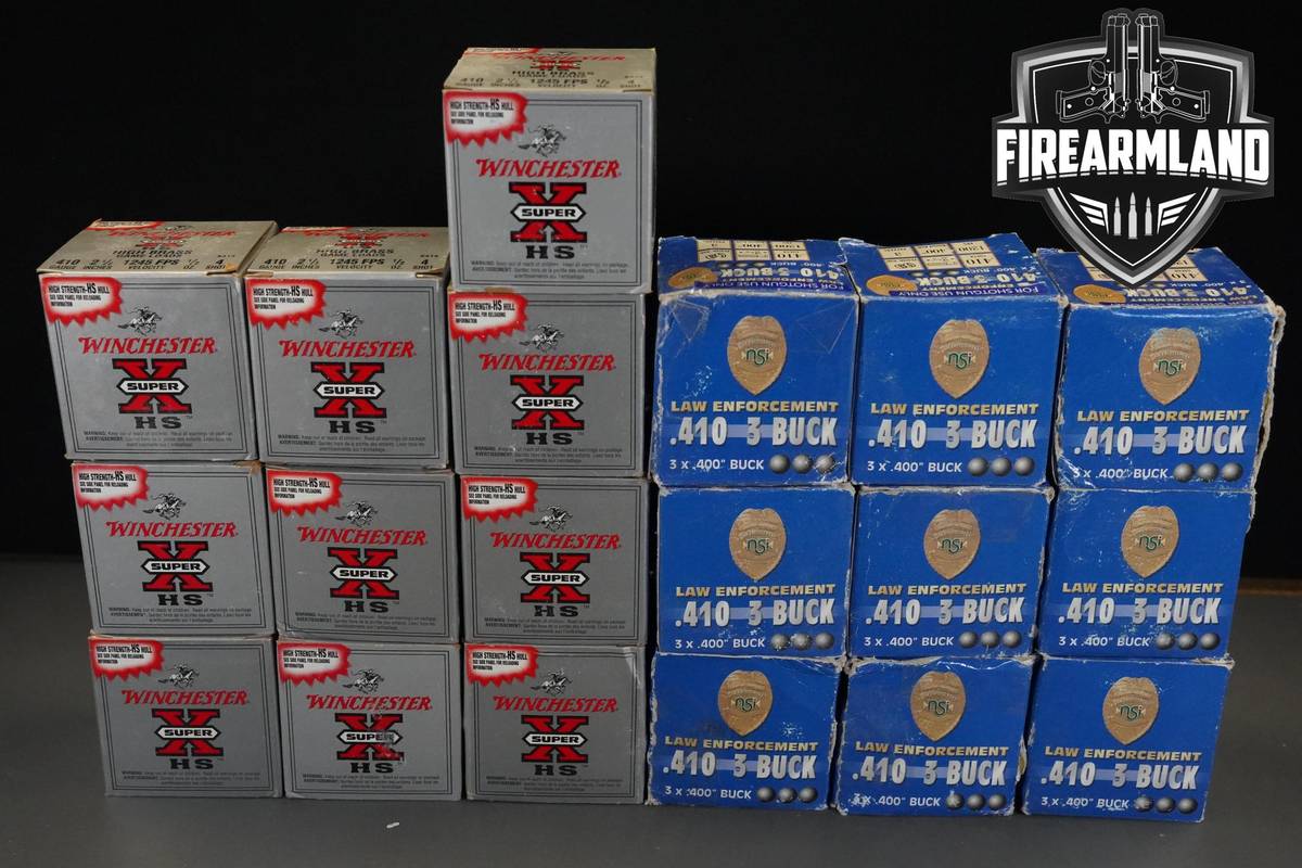 410 Gauge Ammo 410-Gauge Ammunition 475 ROUNDS