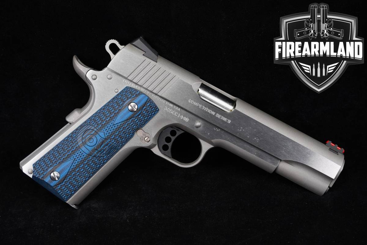 Colt Government Model Competition Series 70 38 Super 1911 5" +ORIG CASE