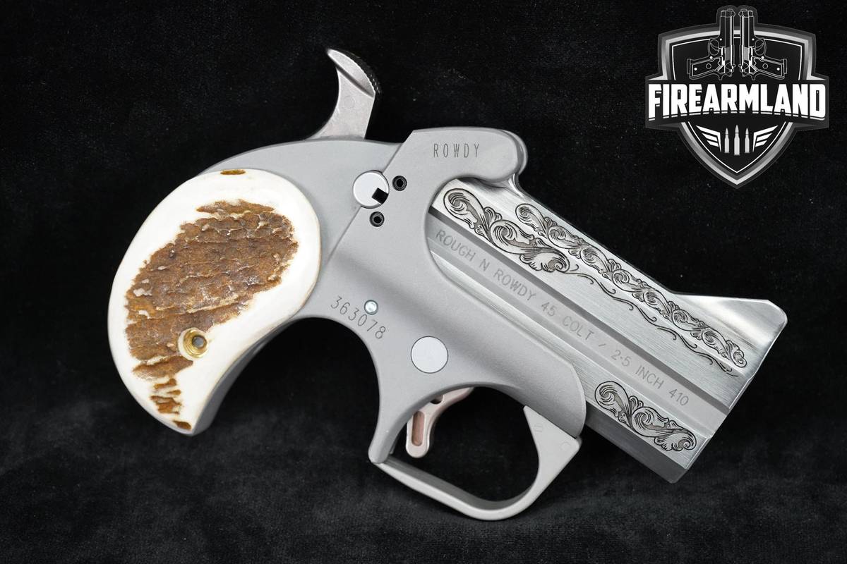 LIMITED! Bond Arms Rowdy Rough Series 45LC/410GA 3" Derringer +ORIG BOX