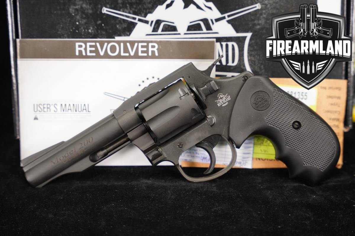 Rock Island Armory RIA M200 38 Special 4" Parkerized M-200 +ORIG BOX
