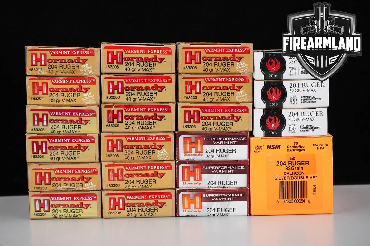 470 RDS! 204 Ruger Ammo