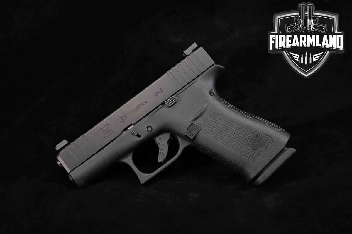 Glock 43X Slimline 9mm G43X +2 MAGS & ORIG CASE