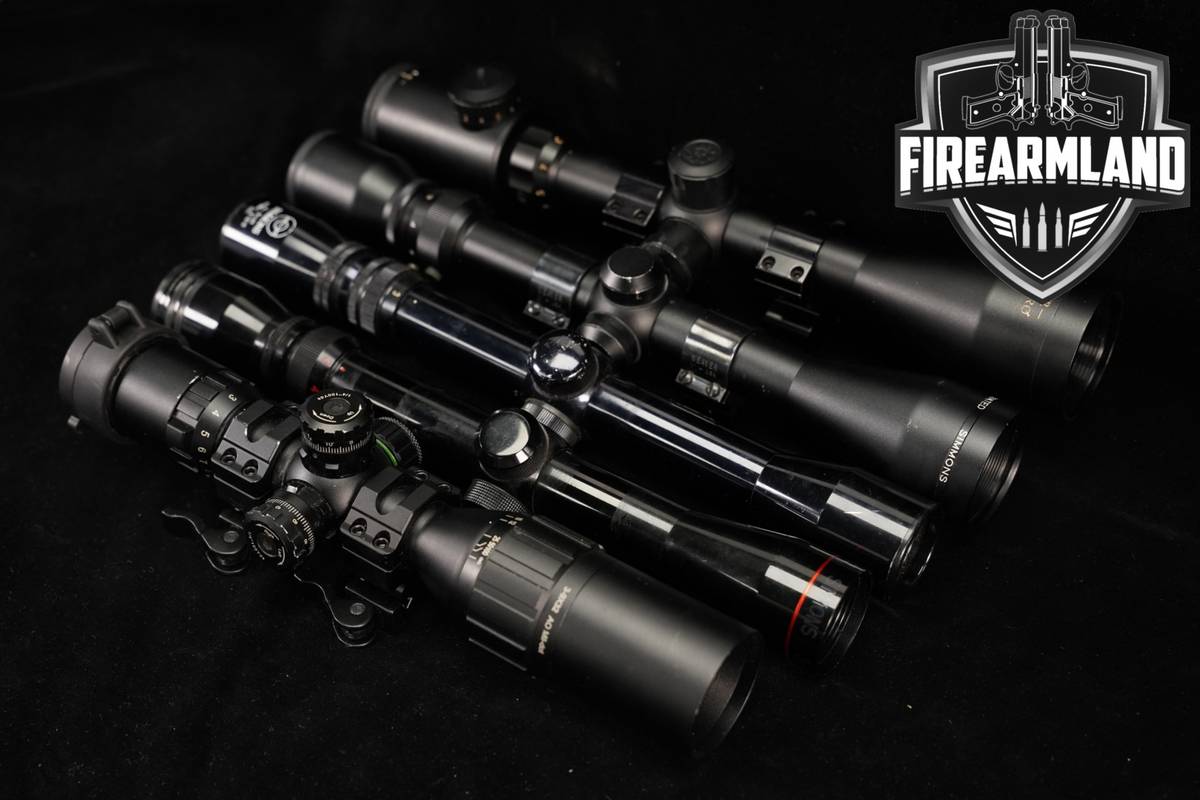 FIVE SCOPE LOT 5 Pack Simmons Konus UTG Riflescope Scopes
