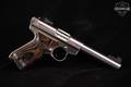 2014 Sturm Ruger Mark III Target .22 LR Brushed Satin Stainless in Very Good Condition Image 3