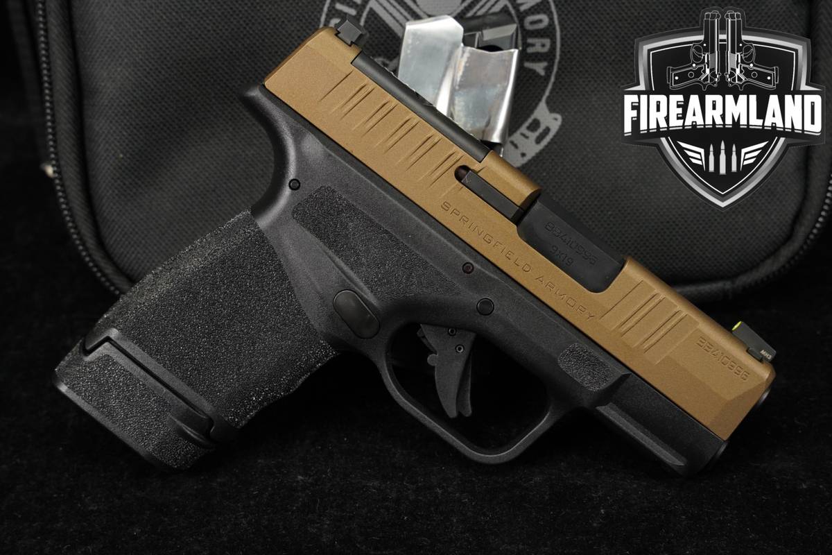 Springfield Armory Hellcat OSP 9mm 3" Two-Tone Bronze +2 MAGS & ORIG CASE