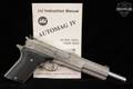 Irwindale Arms Inc. (IAI) Automag IV .45 Win. Mag. Stainless in Very Good Condition Image 2