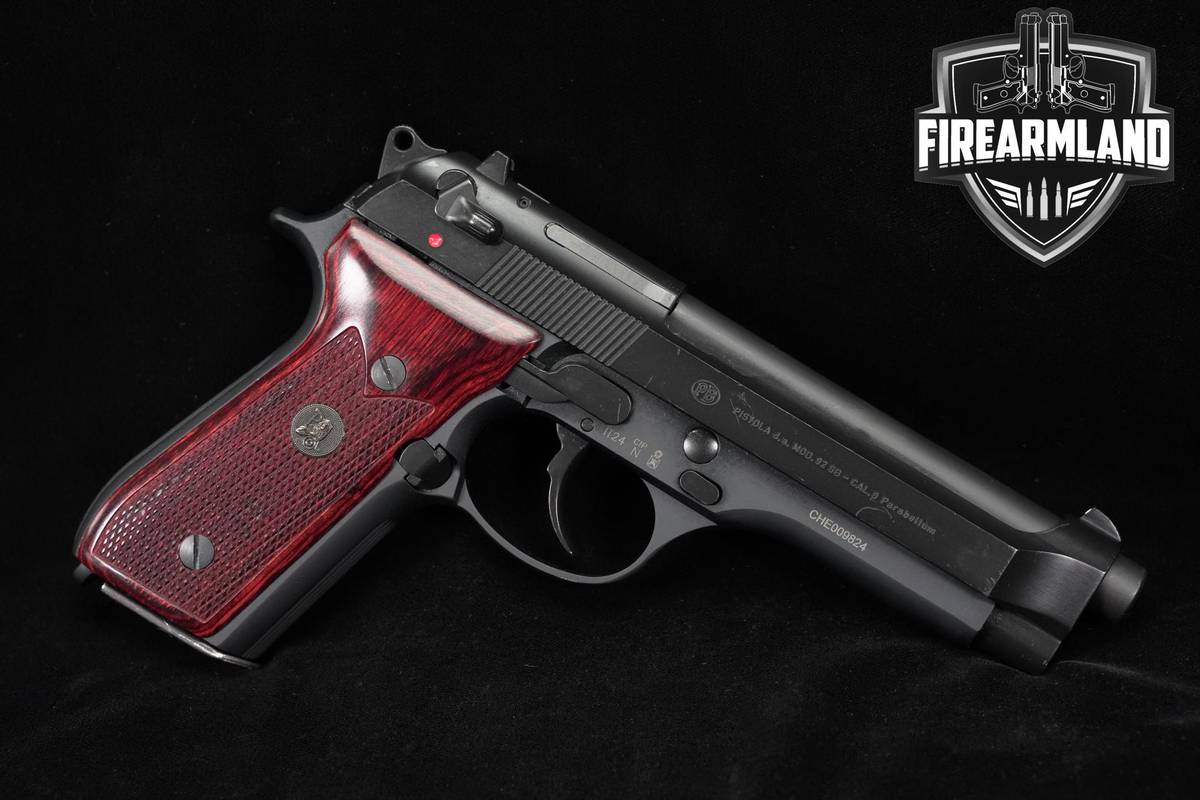 EARLY 1980s Beretta Mod 92 SB 9mm 4.9" Blued DA/SA