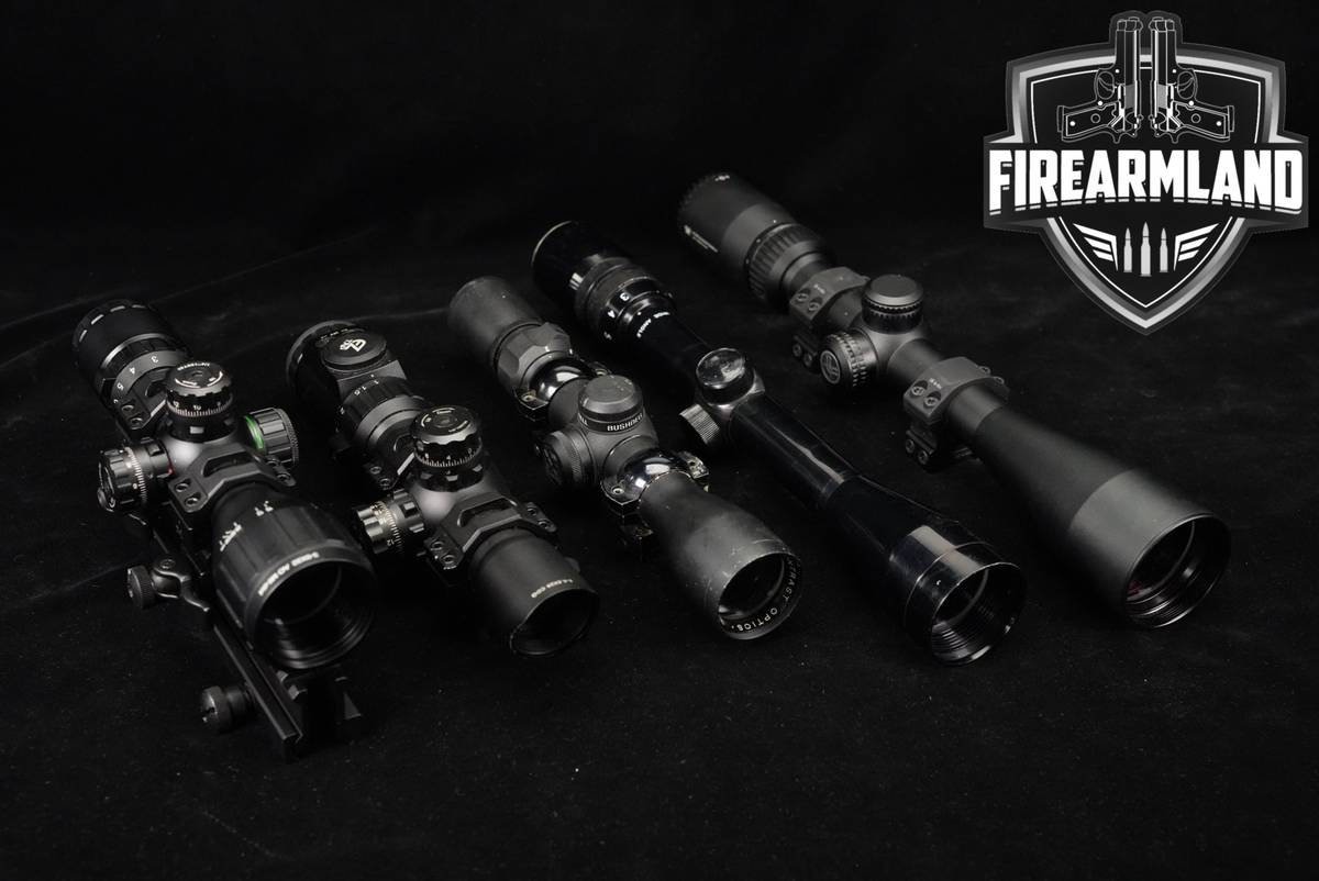 FIVE SCOPE LOT 5 Pack Bushnell Accushot UTG Vortex Riflescope Scopes