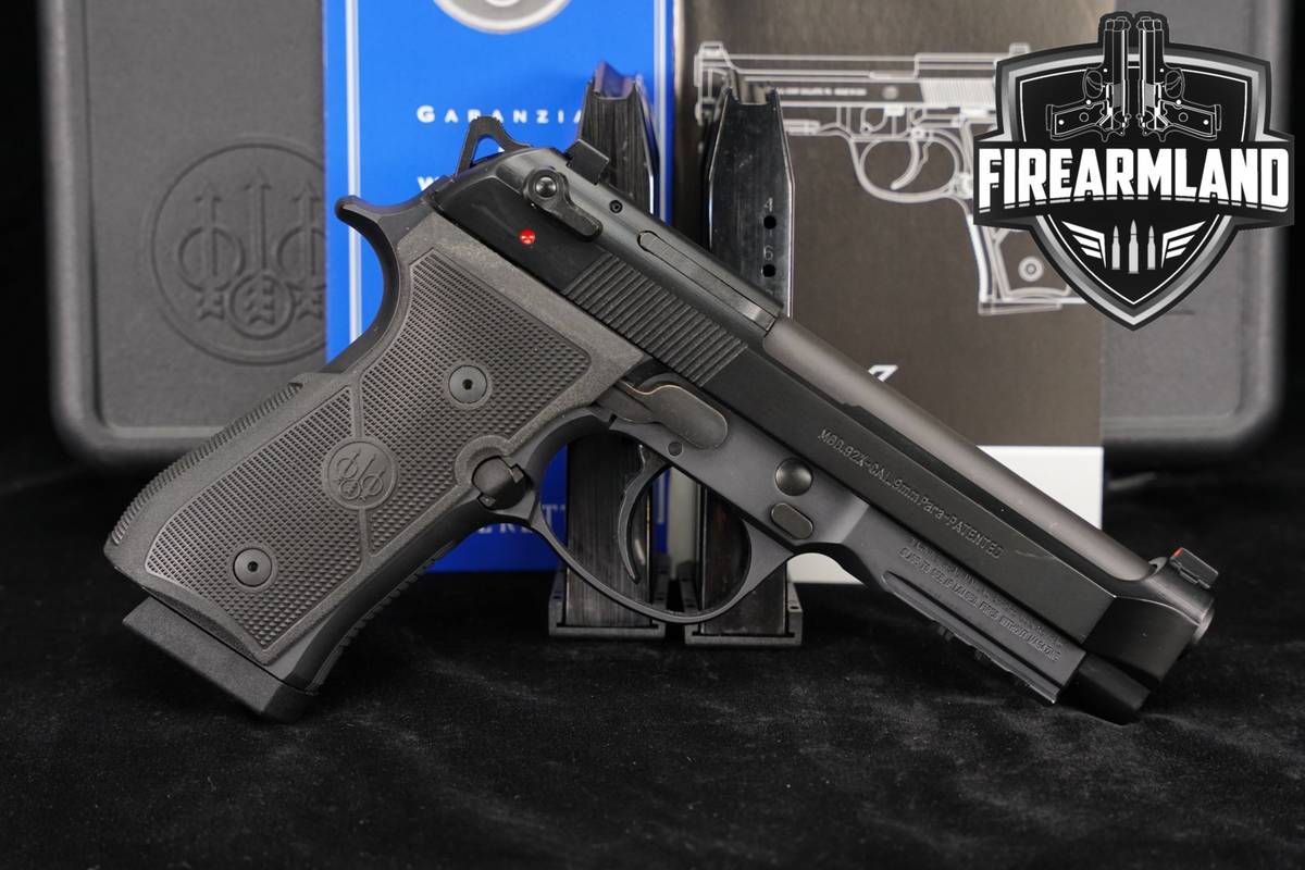 Beretta 92X Full Size GR 9mm 4.75" Bruniton 92 X +3 MAGS & ORIG CASE