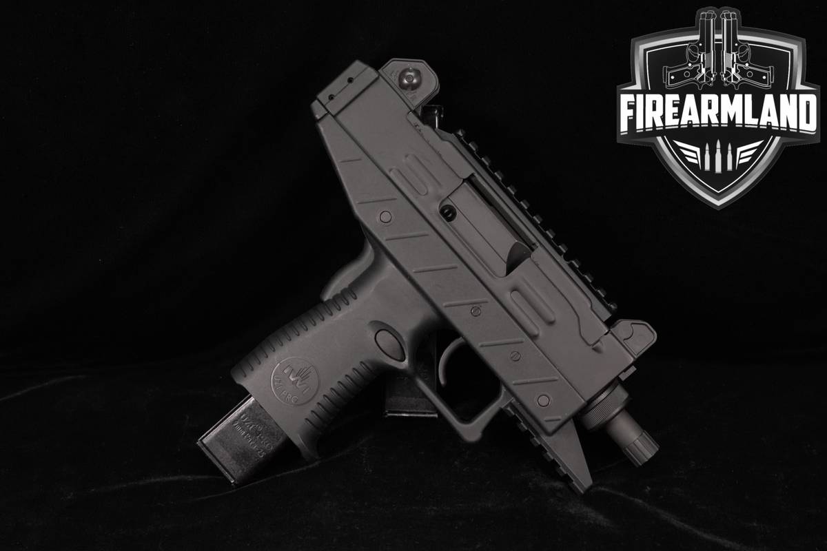IWI UZI PRO Pistol 9mm 4.5" THREADED +2 MAGS