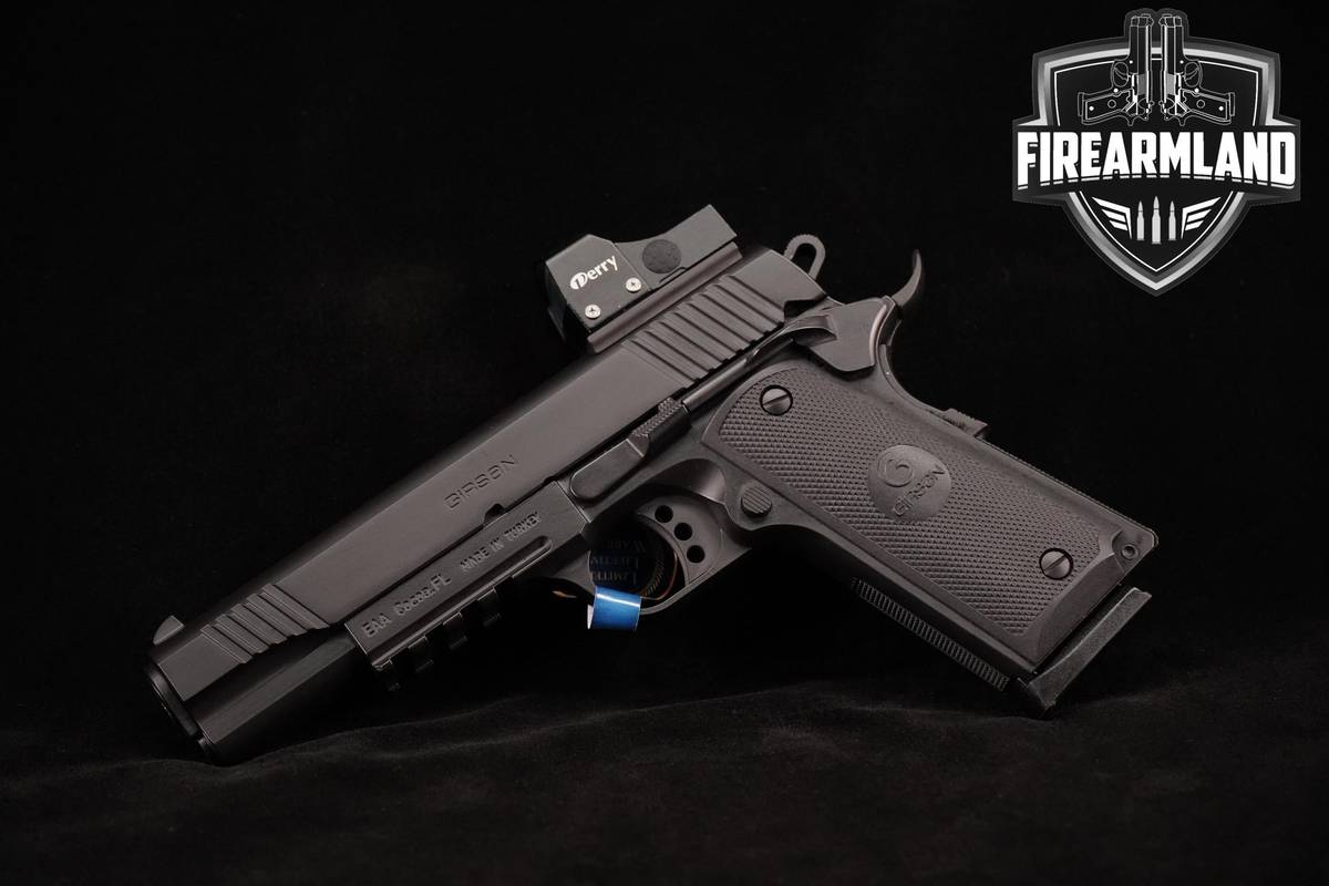 Girsan MC1911 S T 45 ACP 1911 5.03" MC +ORIG CASE & OPTIC