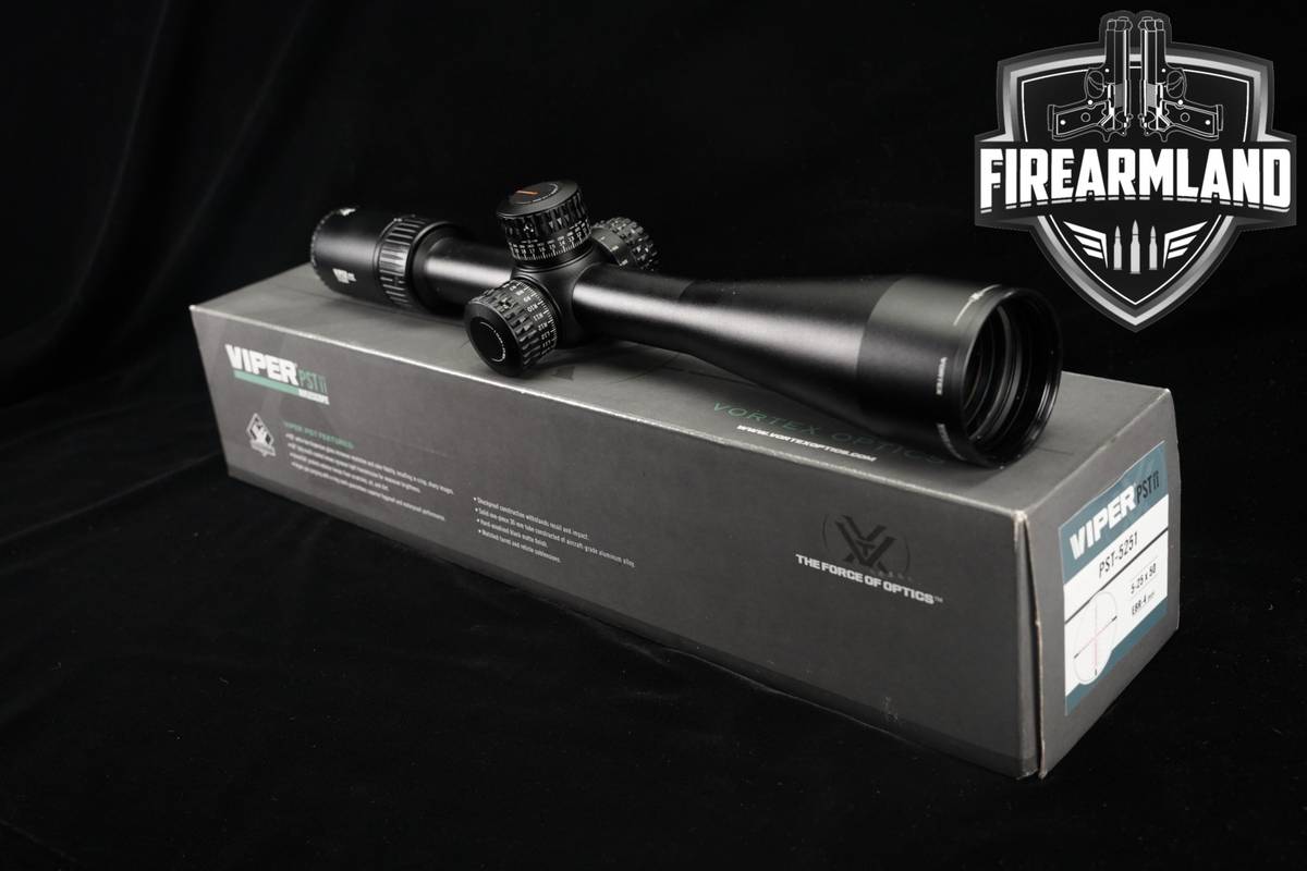 Vortex Optics Viper PST GEN II 2 5-25x50 EBR-4 MOA Illuminated SFP +OG BOX