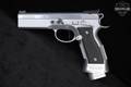 CZ Custom (CZC) A01-LD SAO Limited 9mm Luger Hard Chrome in Very Good Condition Image 3