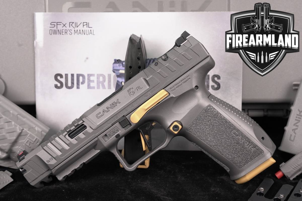Canik SFx Rival 9mm Optics-Ready 5 Grey +2 MAGS & ORIG BOX