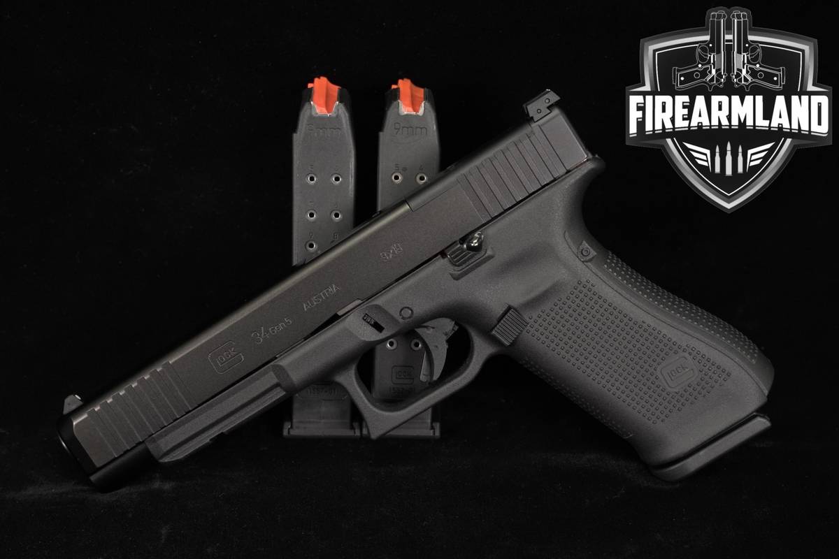Glock 34 Gen5 MOS G34 Gen 5 9mm +3 MAGS