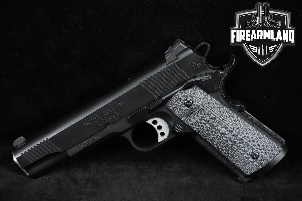 DISCONTINUED Springfield Armory 1911-A1 TRP 45 ACP 5" +ORIG CASE & HOLSTER