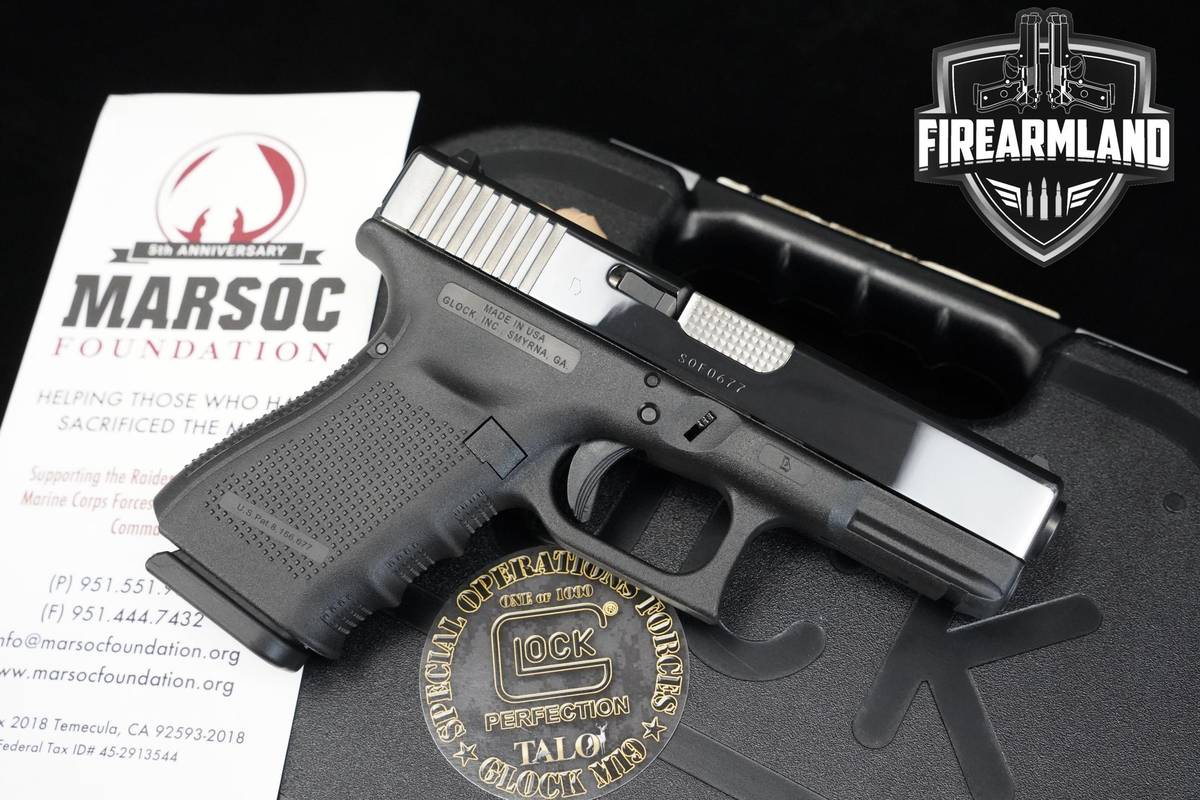 1 OF 1000! Glock 19 Gen4 TALO Exclusive Special Operations Forces M19 Glock