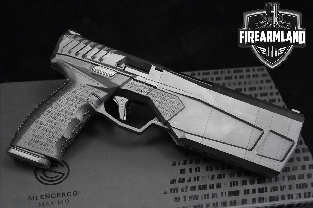 INTEGRAL SUPPRESSOR SilencerCo Maxim 9 9mm NFA SilencerCo Maxim-9 +HOLSTER