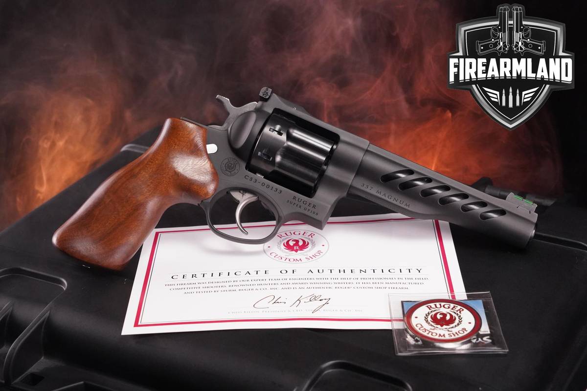 RARE! Ruger Custom Shop Super-GP100 Custom Competition 357-Mag 5.5" GP-100