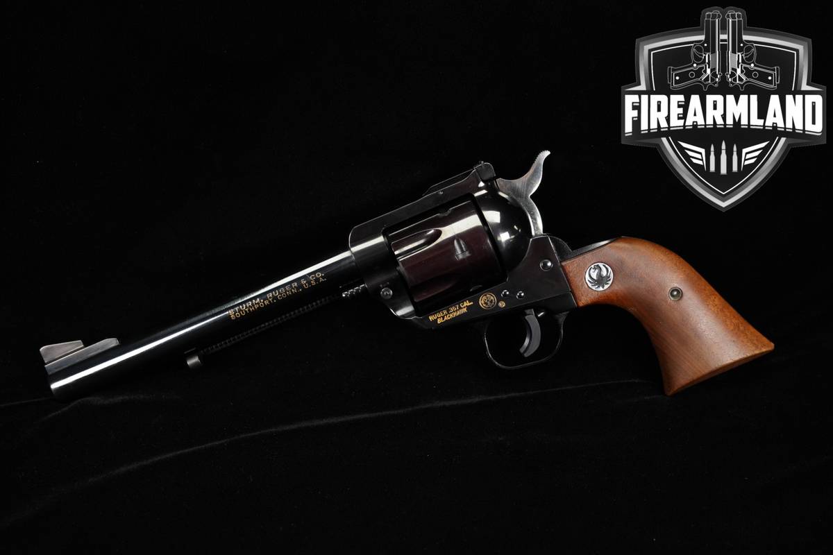 1963 Ruger Blackhawk Old Model Three-Screw 357 Magnum 6.5" Blued