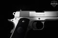 Colt 1911 Commander Model .45 ACP Stainless Steel in Very Good Condition Image 4