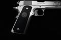 Colt 1911 Commander Model .45 ACP Stainless Steel in Very Good Condition Image 5