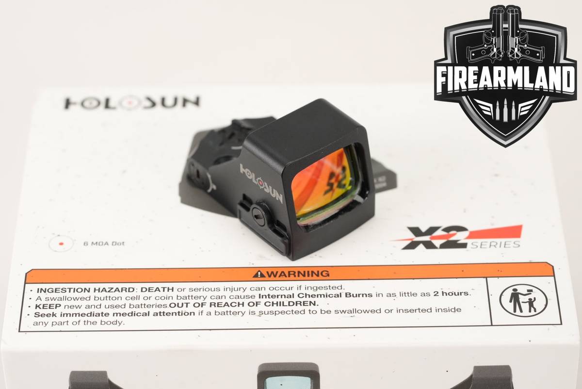 Holosun HS407K X2 6 MOA Red Dot Sight HS 407K +ORIG BOX