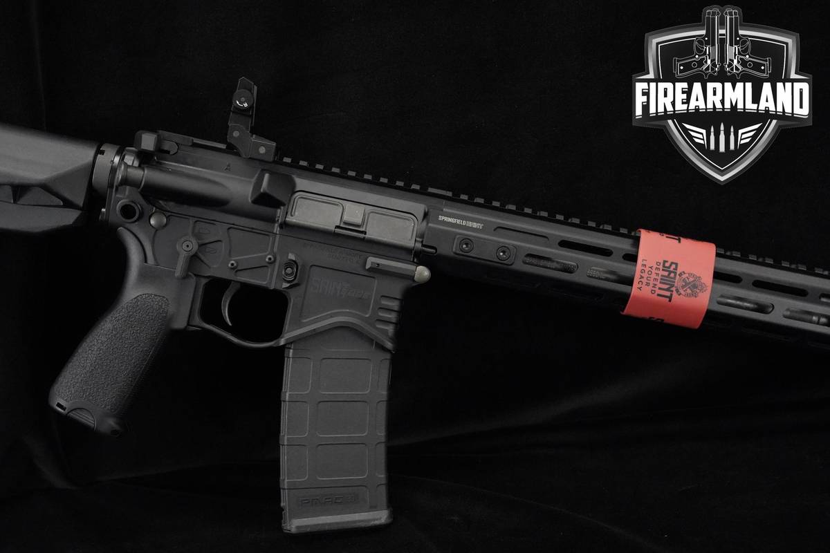 Springfield Armory Saint Edge 5.56 NATO AR-15 AR15 AR 16" 3MAGS & ORIG CASE