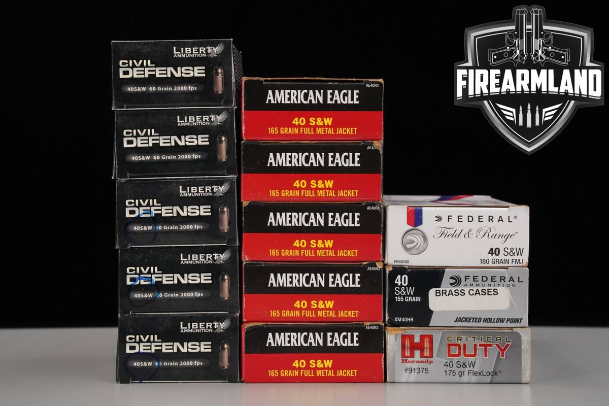 500 RDS! 40 S&W Ammo 40S&W