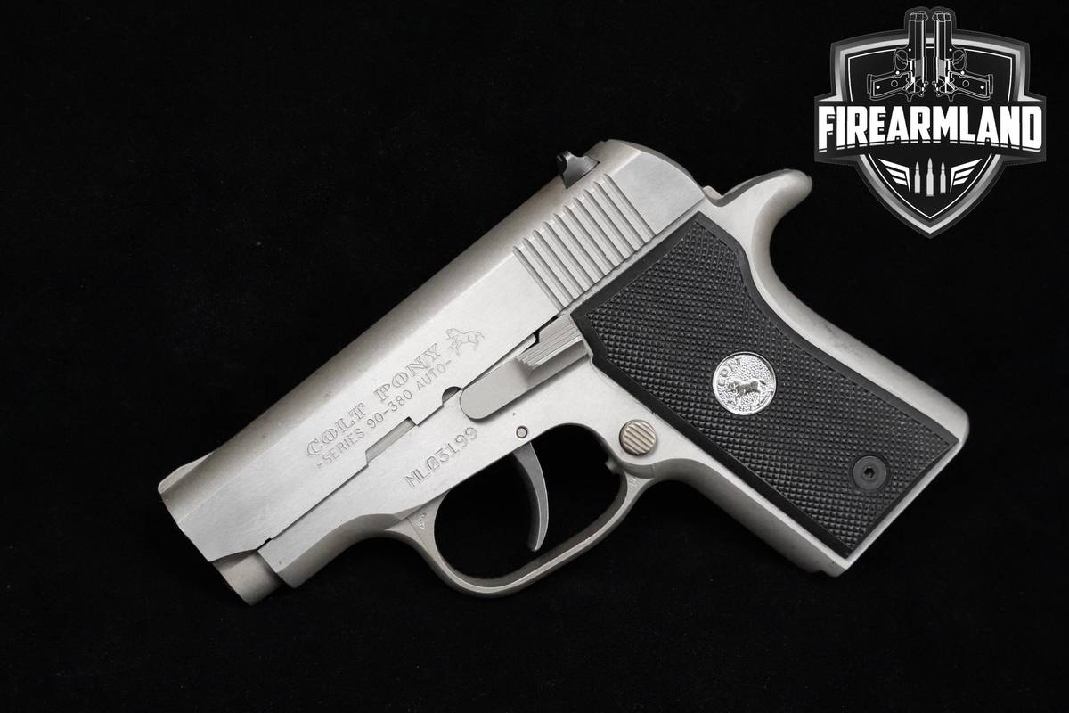 Colt Pony Series 90 380 ACP Stainless DAO Colt-Pony Series-90 Pony-90