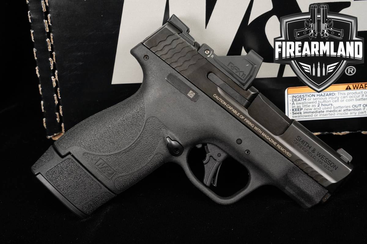 Smith & Wesson M&P9 Shield Plus Optics-Ready NTS S&W M&P 9 +Viridian RFX11