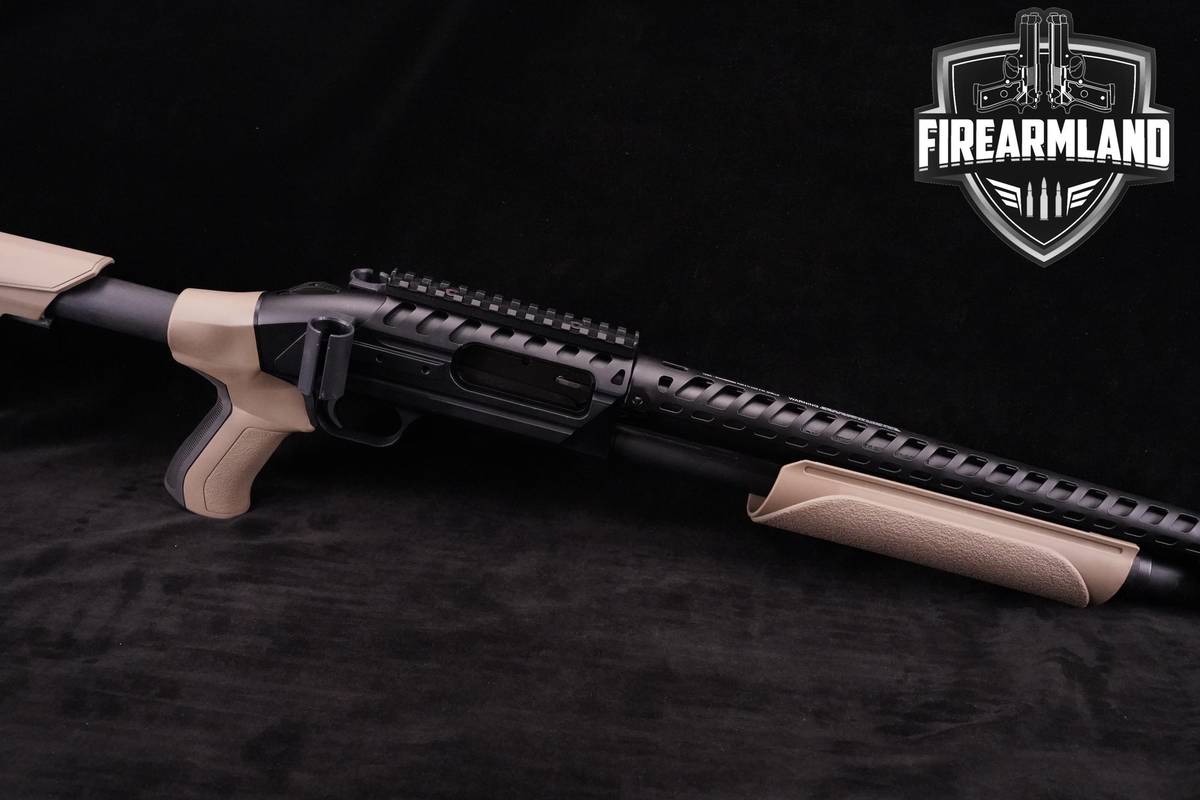 TALO EXCLUSIVE! Mossberg Model 500 ATI Tactical 12-Gauge 18.5" Blued & FDE
