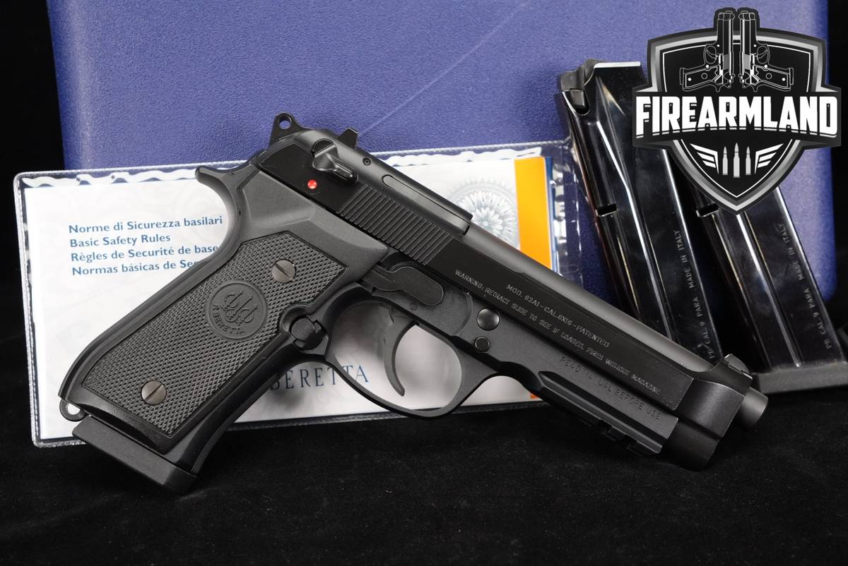 Beretta 92A1 9mm 4.9" 92 A1 +3 MAGS & ORIG CASE