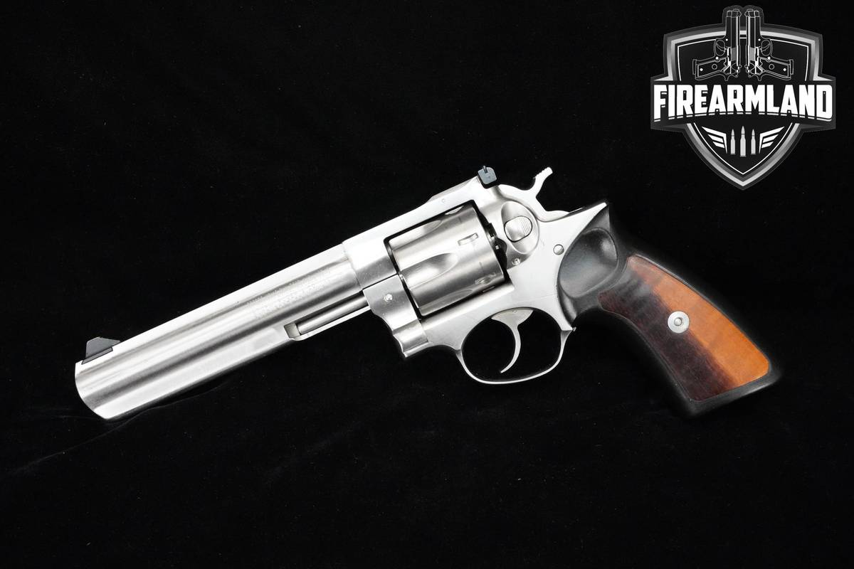 VINTAGE 1989 Ruger GP100 357-Magnum 6" Stainless Ruger-GP100 DA/SA GP-100