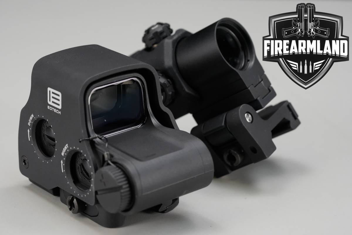 EOTECH HHS II EXPS2-2 Two Dot Circle Reticle & G33 3X Magnifier Combo